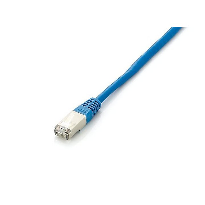 Latiguillo Plano Apantallado Platinium S ftp Categoria 6a Libre Halogenos 2m Color Azul