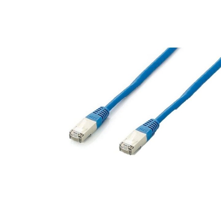 Latiguillo Apantallado Platinium S ftp Categoria 6a Libre Halogenos 1m Color Azul