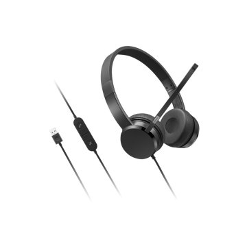 Headset Usb Lenovo Usb-a Wired Stereo On-ear Headset 2