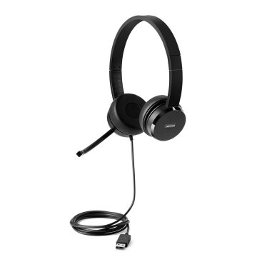 Headset Usb Lenovo 100 Usb Stereo 