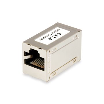 Adaptador Rj45 Cat.6 Apantallado Hembra - Hembra 2