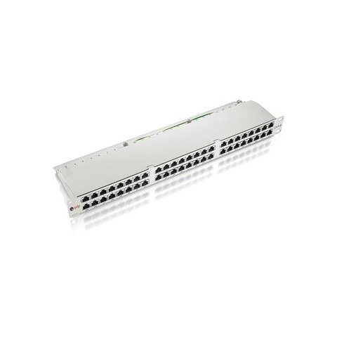 Patch Panel 48 Puertos Categoria 6 Apantallado