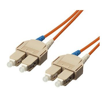 Cable Fibra Optica Multimodo Sc sc Lsoh 1m Color Naranja