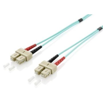 Cable Fibra Optica Om3 Duplex Libre Halogenos Sc sc 50 125u 10m