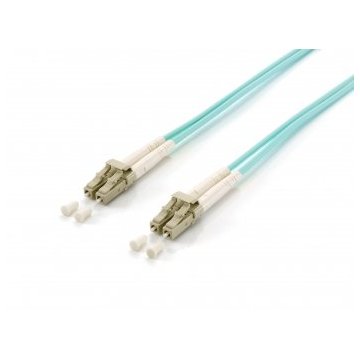 Cable Fibra Optica Om3 Duplex Libre Halogenos Lc lc 50 125u 1m Equip Ref. 255411