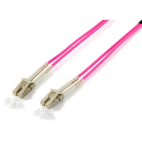 Cable Fibra Optica Om4 Multimodo Libre Halogenos Lc lc 50 125u 3m