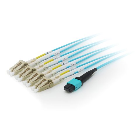 Cable Fibra Optica Trunk Mtp lc Patch Cord Om4 8 Fribras M m 3m