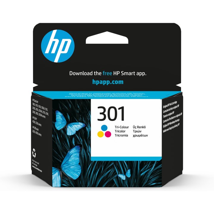 Cartucho Hp Nº301 Color Para Deskjet 1050 2050 2050s (ch562ee)
