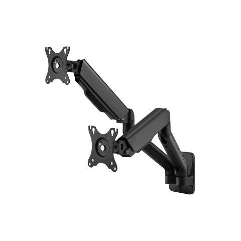 Soporte De Pared Orientable Equip Para 2 Pantallas De 17"-32" Brazo 564mm Muelle De Gas Hasta 9kg