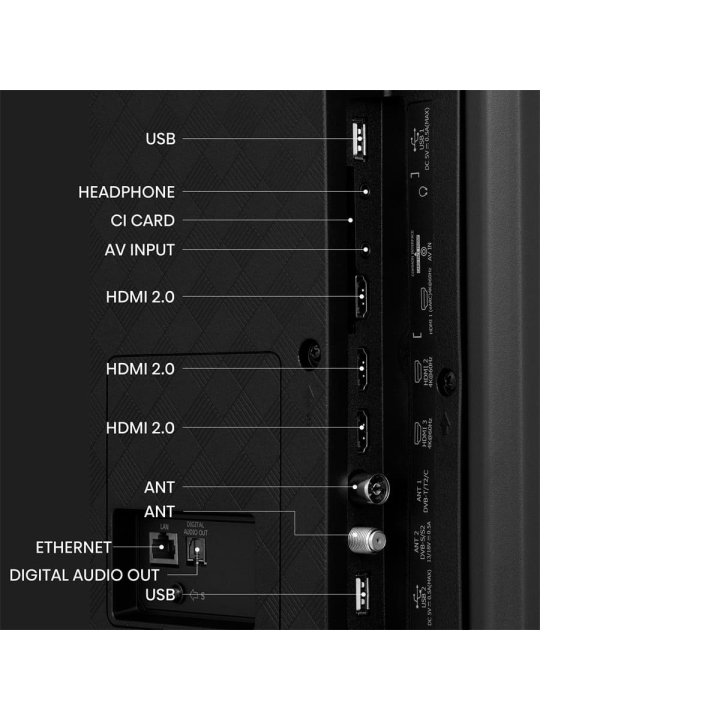 Televisor 55" Hisense A7kq Uhd 4k Qled Smart-tv...