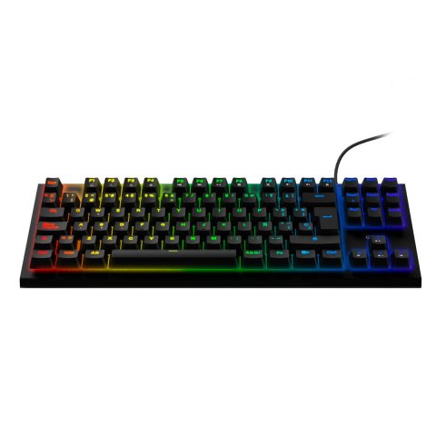 Teclado Tkl Gaming Energy Sistem Esg K6 Mechanik Switches Azules Mecanicos Anti Ghosting Retroiluminacion Rgb