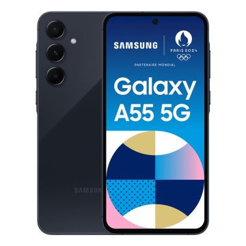 Smartphone  Samsung Sm-a556bzkceub Galaxy A55 6.6" Fhd+ 5g  Octa Core  8gb 256gb and14 black