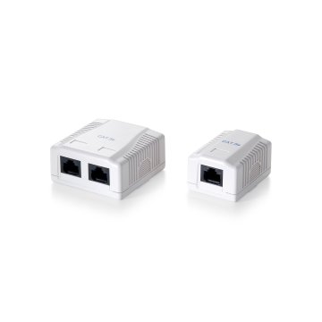 Roseta De Superficie Categoria 5e 1 Hembra Rj45 2