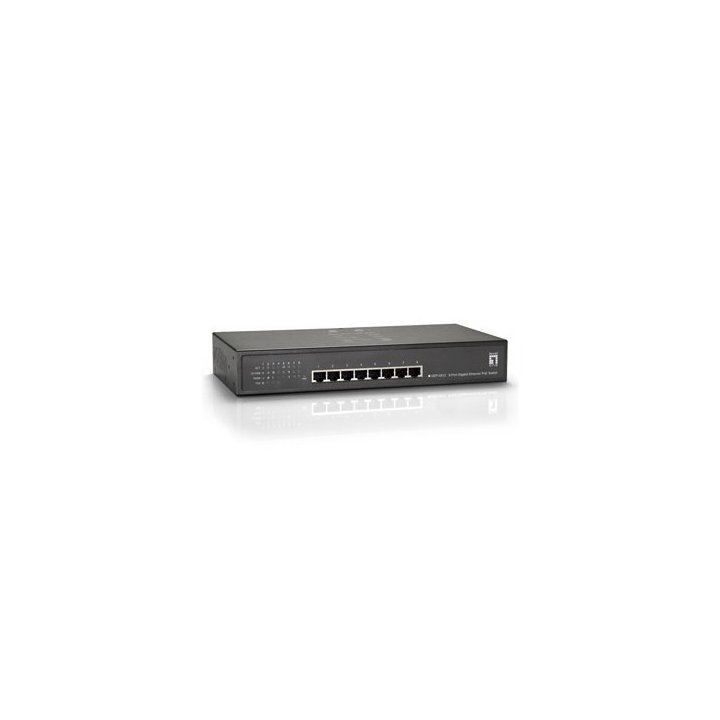 Switch Level One No Gestion 8p 10 100 1000 4 P Poe Plus 120w
