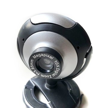 Camara Web Zero-max Zm-020 480p Led Microfono Color Negro gris (formato Bulk)