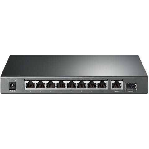 Switch Tp-link Tl-sg1210p 9p Giga 1p Sfp Gigabit 8 Puertos Poe poe+ Alimentacion Poe 63w