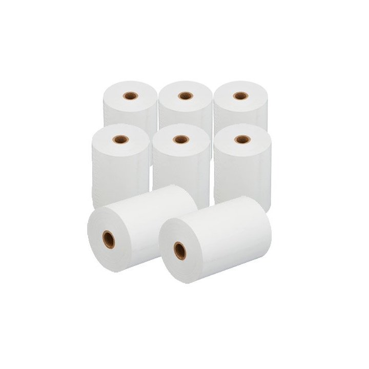 Pack De 8 Rollos De Papel Termico De 80x60mm Libre De Bisfenol A