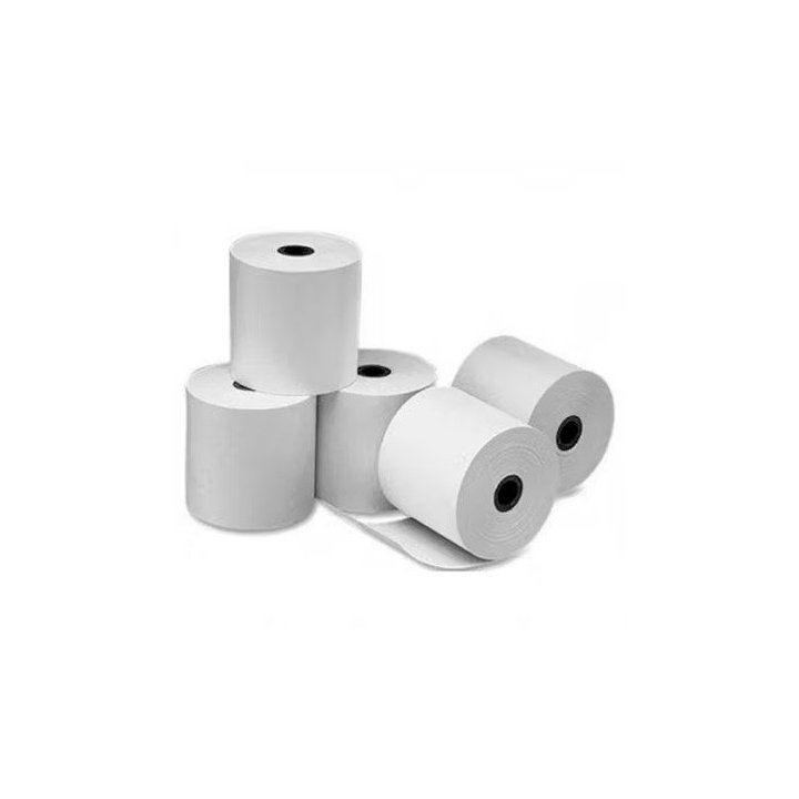 Pack De 5 Rollos De Papel Termico De 80x80mm Libre De Bisfenol A