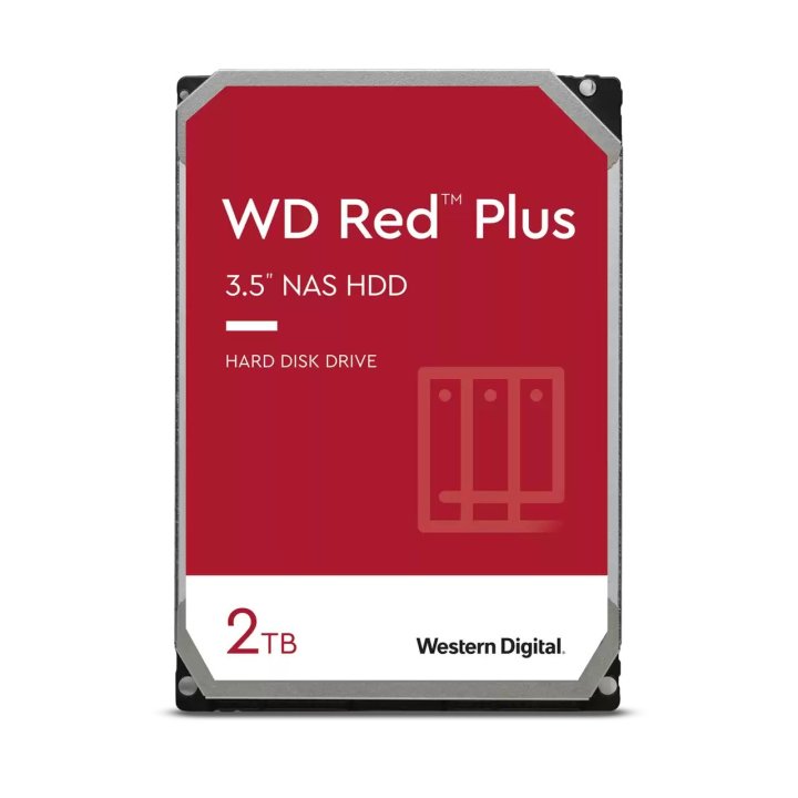 Disco Duro 2tb Western Digital Red Plus Sata6g (nas Hard Drive) Wd20efpx