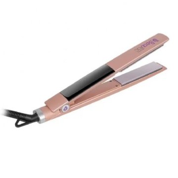 Plancha De Pelo Beautac Btn500 Gold Pantalla Tactil Placa...