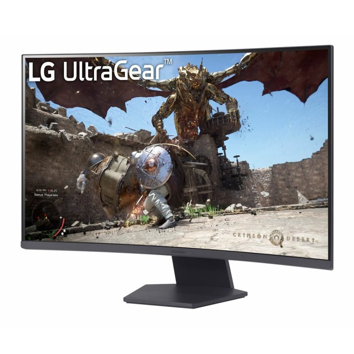 Monitor 32" Gaming Curvo Hdmi Displayport Lg 32gs60qc-b-qhd 2560x1440 180 Hz 1000r 
