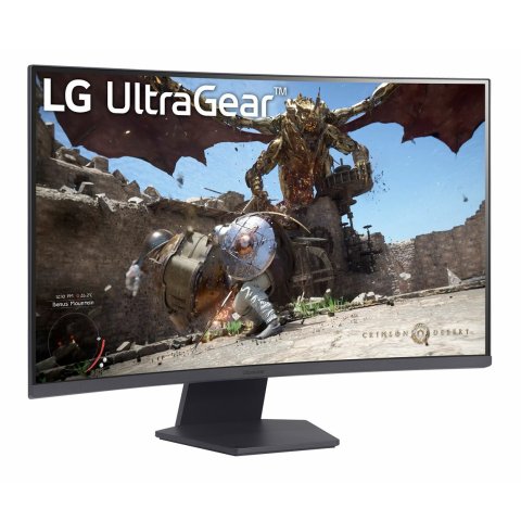 Monitor 32" Gaming Curvo Hdmi Displayport Lg 32gs60qc-b-qhd 2560x1440 180 Hz 1000r 