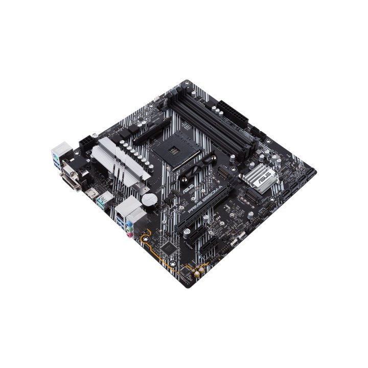 Pb Asus Prime B550m-a csm Skt Am4 M-atx Ddr4-3200mhz Hdmi Dvi Vga 1xpcie 4.0 3pcie 3.0 3xm.2 Glan 8usb3.2