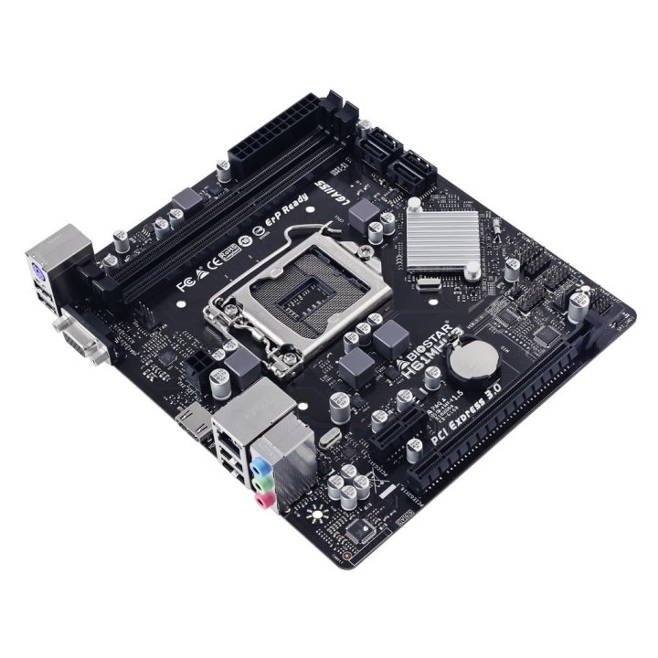 Pb Biostar H61mhv3 Skt 1155 M-atx Vga   Hdmi Ddr3 1600mhz Glan Hdmi Usb2.0
