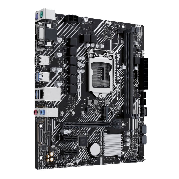 Pb Asus Prime H510m-e R2.0 Skt 1200 Intel Gen 10º 11º 2xddr4 3200mhz(oc) Display Port Hdmi Vga M.2 4.0 Glan 2usb3.2