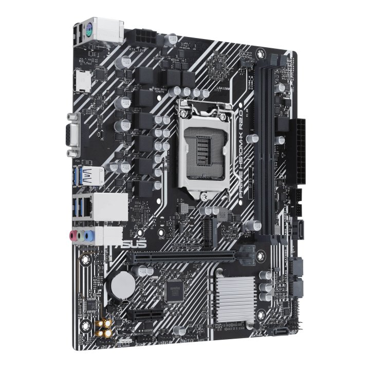 Pb Asus Prime H510m-k R2.0 M-atx Skt1200 Intel Gen 10º 11º 2xddr4 2666mhz M.2 Usb3.2 Glan