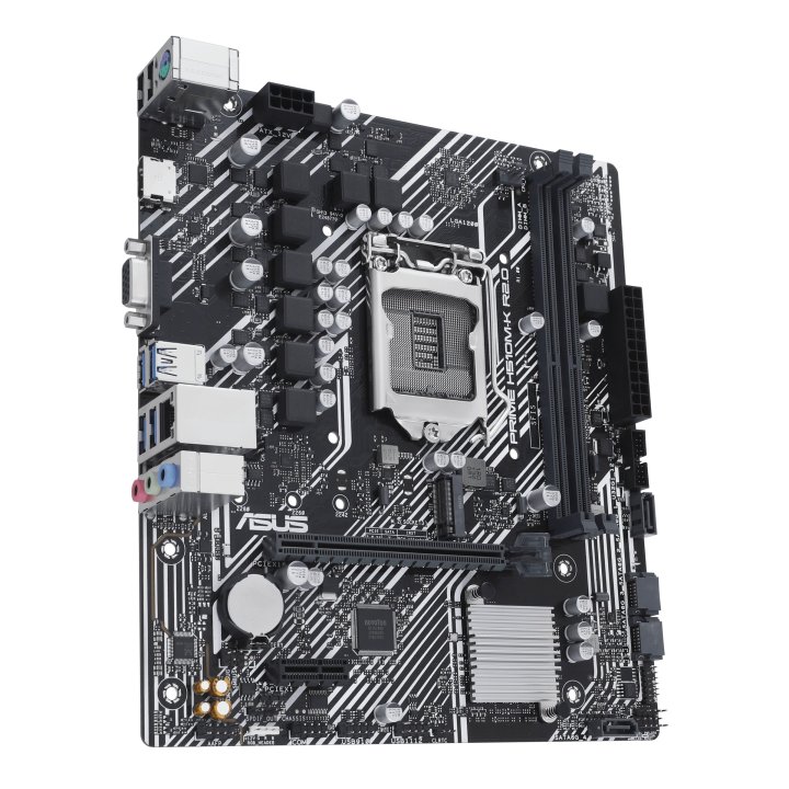 Pb Asus Prime H510m-k R2.0 M-atx Skt1200 Intel Gen 10º 11º 2xddr4 2666mhz M.2 Usb3.2 Glan