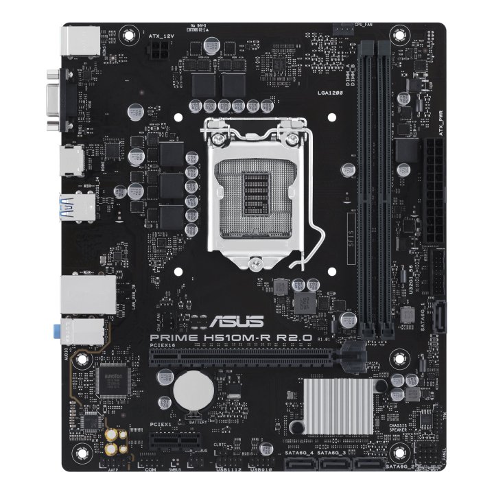 Pb Asus Prime H510m-r R2.0-si Bulk Skt 1200 M-atx Intel Gen 10º 11º Hdmi Vga 2xddr4 Usb3.2 G-la N