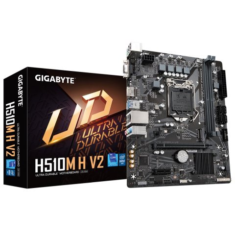 Pb Gigabyte H510m-h V2 Ddr4 Rev1.0 M-atx Skt 1200 2xddr4 3200mhz Hdmi Vga Gbe Lan M.2