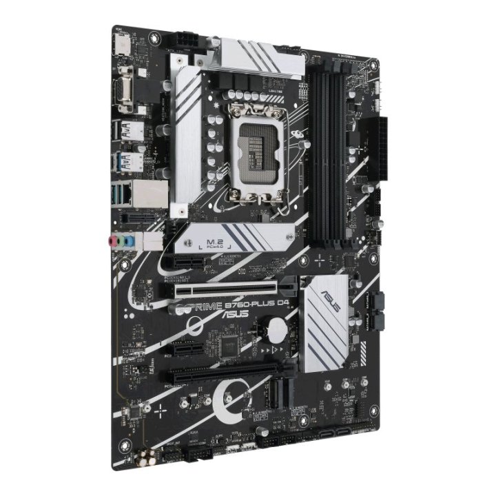 Pb Asus Prime B760-plus D4 Skt 1700 Atx Intel Gen 12º 13º Displayport Hdmi Vga 4xddr4 3200mhz 3xm.2 Usb-c + Usb3.2