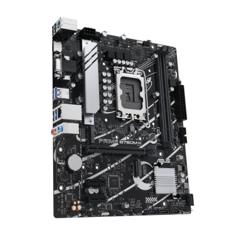 Pb Asus Prime B760m-k M-atx Skt 1700 12º 13º Gen 2xddr5 5600mhz Hdmi Vga 2xm.2 G-lan 2,5 Gb Usb3.2