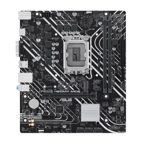Pb Asus Prime H610m-k Argb Skt Lga 1700 M-atx Ddr5-5600mhz Hdmi Vga 1xpcie 4.0 1xpcie 3.0 M.2 Glan 2xusb3.2 Ilum. Rgb