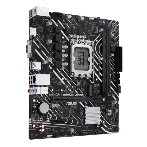 Pb Asus Prime H610m-k Argb Skt Lga 1700 M-atx Ddr5-5600mhz Hdmi Vga 1xpcie 4.0 1xpcie 3.0 M.2 Glan 2xusb3.2 Ilum. Rgb