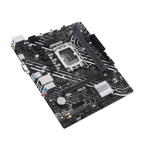 Pb Asus Prime H610m-k Argb Skt Lga 1700 M-atx Ddr5-5600mhz Hdmi Vga 1xpcie 4.0 1xpcie 3.0 M.2 Glan 2xusb3.2 Ilum. Rgb