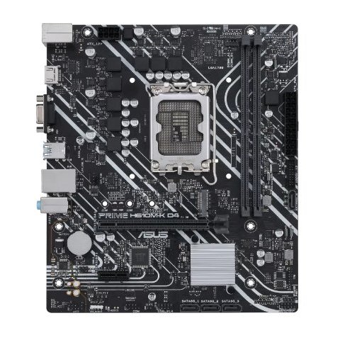 Pb Asus Prime H610m-k D4 Skt 1700 Intel Gen 12º 13º M-atx 2xddr4 3200mhz Hdmi Vga 2pcie M.2 Glan Usb3.2