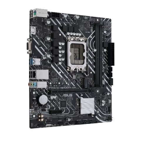 Pb Asus Prime H610m-k D4 Skt 1700 Intel Gen 12º 13º M-atx 2xddr4 3200mhz Hdmi Vga 2pcie M.2 Glan Usb3.2