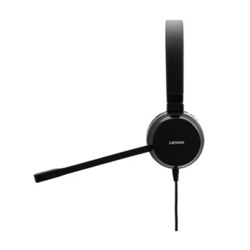 Headset Usb   Jack 3.5  Lenovo Voip Estereo Pro, Mucrofono Con Cancelacion De Ruido Activa 2