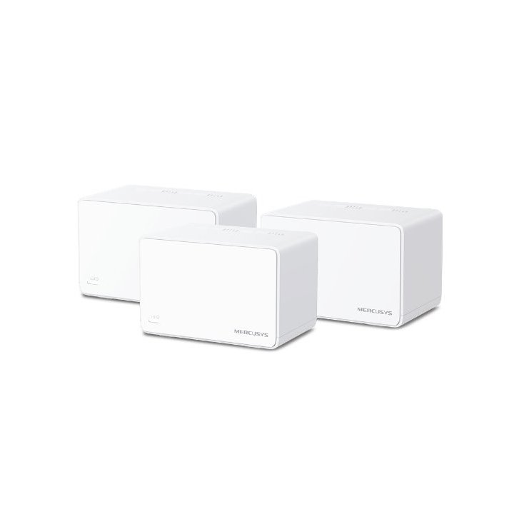 Punto De Acceso Interior Mesh Wifi 6 Mercusys Halo H80x (3-pack) Kit De Tres Puntos De Acceso Inter