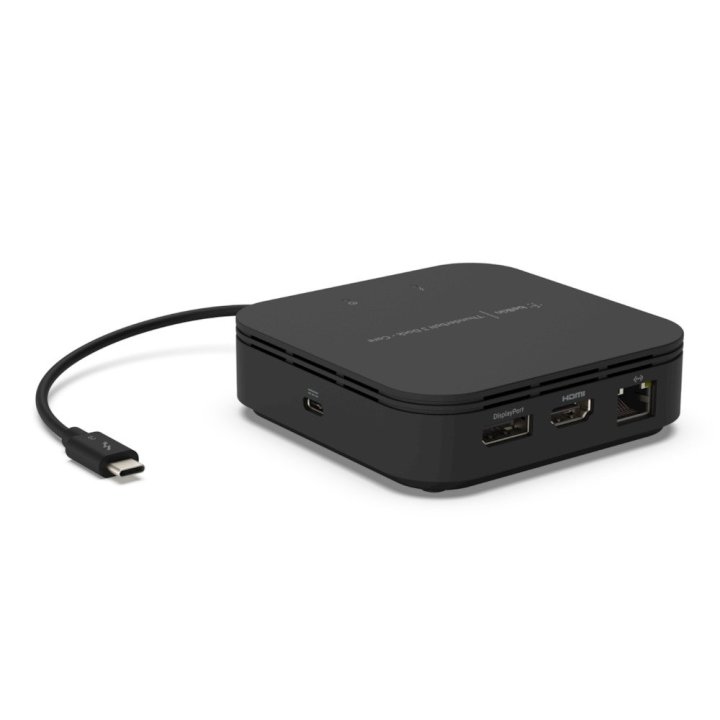 Docking Usb-c Belkin F4u110bt A 1xthunderbolt 3 1xusb-c Pd 1xdp 1xhdmi 4k 1xusb-a 3.0 1xusb-a 2.0 1xaudio 1x1gb Rj45 Negro