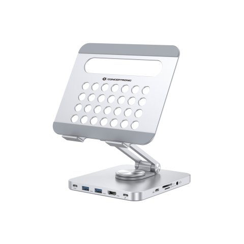 Docking Usb-c Soporte Conceptronic 1xhdmi4k 2xusb-a 3.0 1xusb-c 1xusb-c Pd100w 1x3,5mm 1xsd sdmicro 