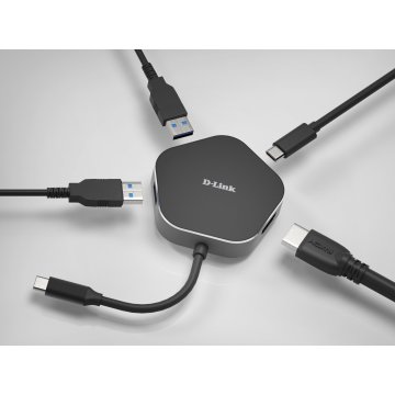 Docking Usb-c D-link Dub-m420 A 1xhdmi 4k 2xusb-a 3.0 1xusb-c Pd 60w Thunderbolt 3 2