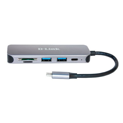 Hub Usb-c D-link Dub-2325 A 2xusb3.0 1xusb-c 1xlector Tarjetas