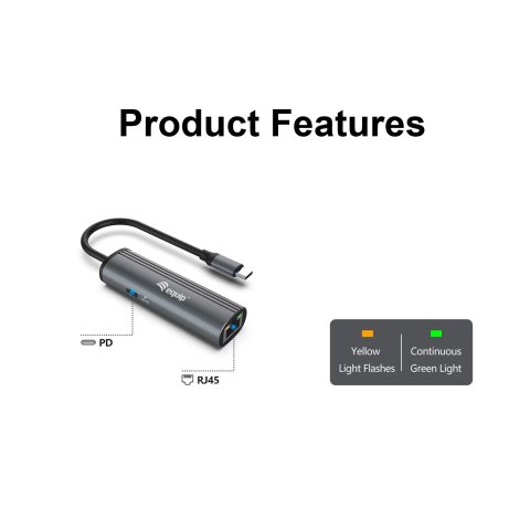 Adaptador Usb-c Equip 133486 A 1xusb-c Pd 100w 1x1gb Rj45 Wakeonlan