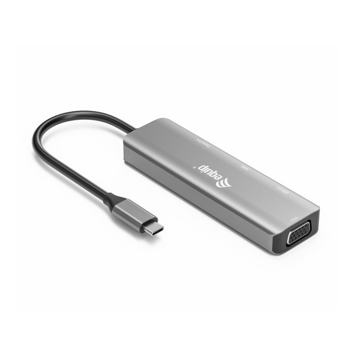 Docking Usb-c Equip 133485 A 1xhdmi 4k 1xdisplayport 4k 1xvga 1xusb-a 2.0