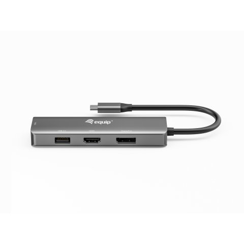 Docking Usb-c Equip 133485 A 1xhdmi 4k 1xdisplayport 4k 1xvga 1xusb-a 2.0