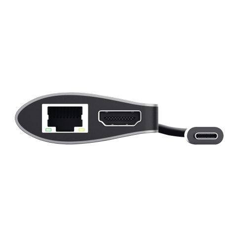 Docking Usb-c Trust Dalys Aluminium 23775 1xhdmi 1x1gb Rj45 1xlector De Tarjetas 1xusb-c 2xusb-a